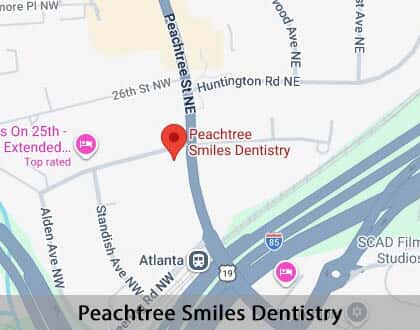 Map image for Wisdom Teeth Extraction in Atlanta, GA